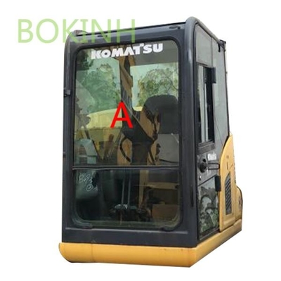 Pare-brise en verre Front Tempered Glass de cabine de PC70-8 PC60-8 KOMATSU