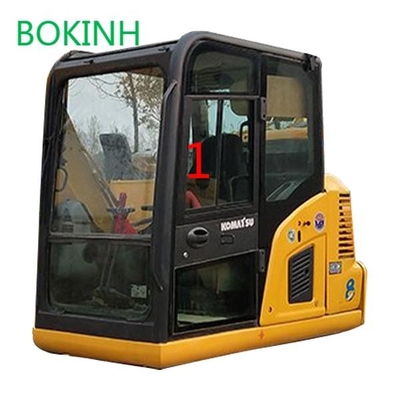 La position latérale gauche en verre de cabine de PC60-8 PC70-8 KOMATSU inclinent NO.1 5mm épais