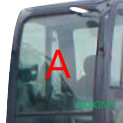 Excavatrice gâchée Glass Front Up Position du pare-brise KOBELCO un SK200-7 SK210-7 SK-7